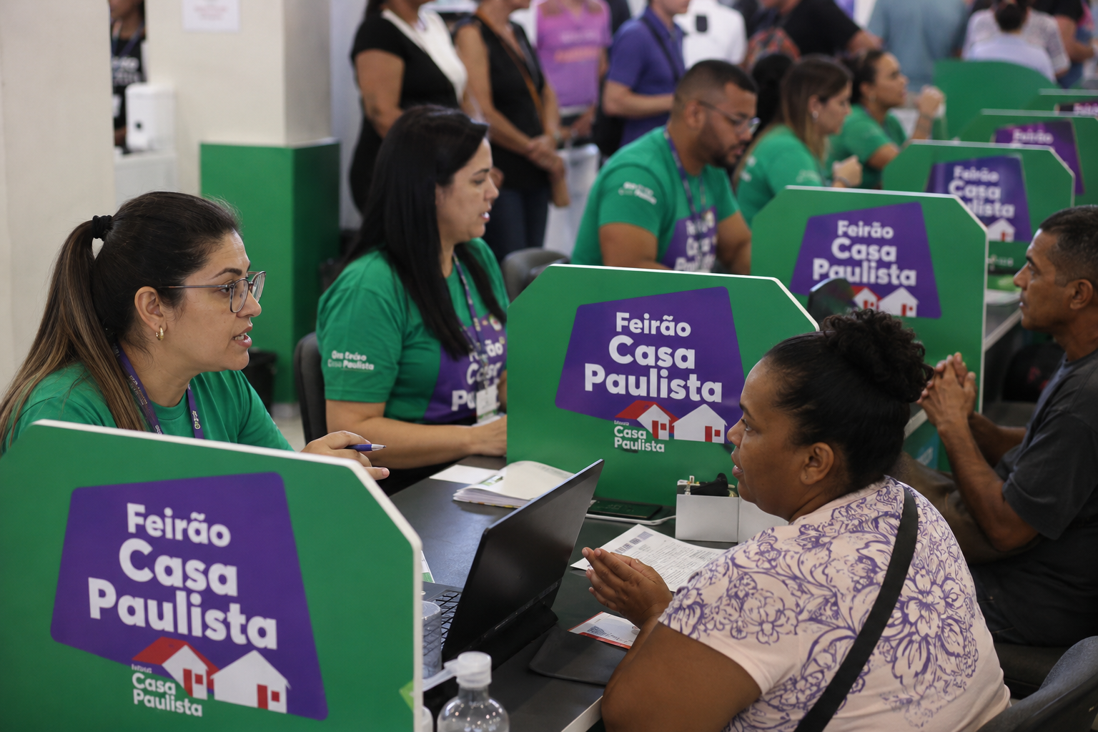 Feirão Casa Paulista libera R$ 1,3 milhão para compra do primeiro imóvel