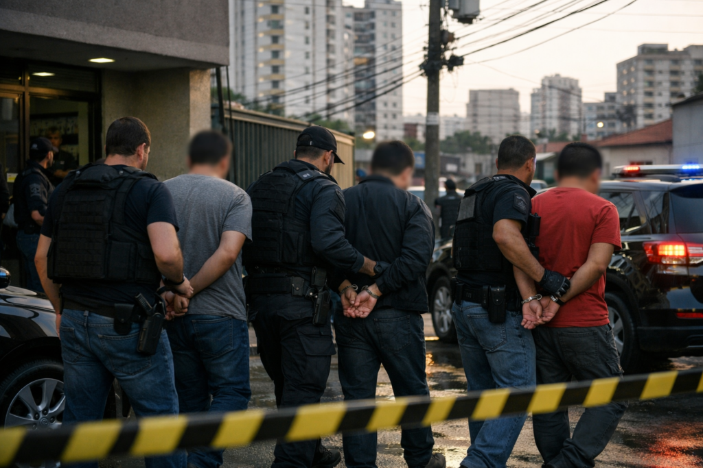 Polícia Civil prende três suspeitos de extorquir empresário na Grande São Paulo